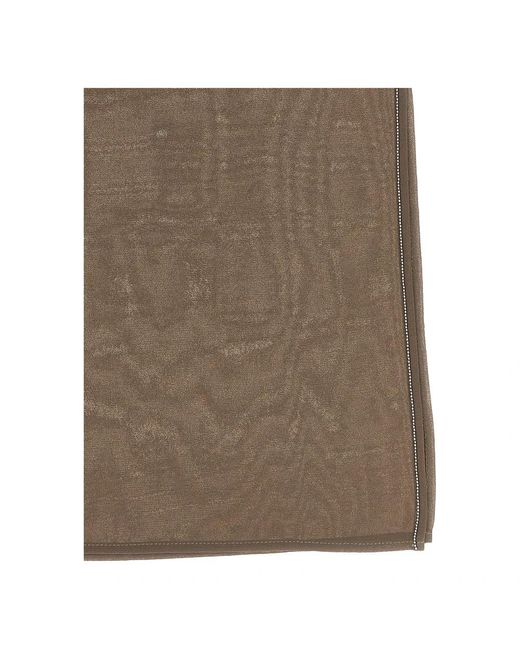 Peserico Brown Scarves