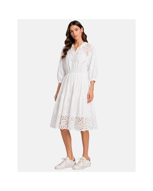 Moschino White Midi Dresses