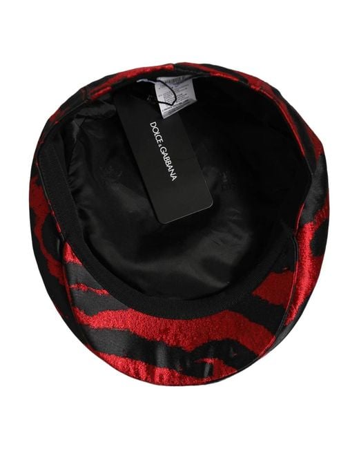 Dolce & Gabbana Red Hats & Caps