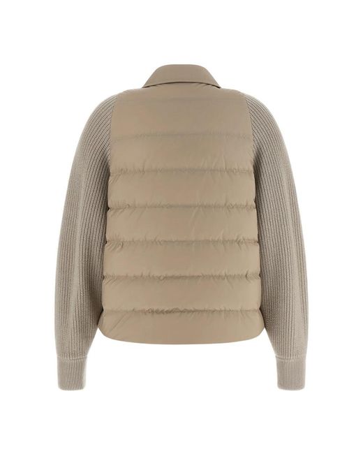 Down Jackets Brunello Cucinelli de color Natural