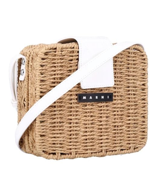Marni Cross Body Bags in het Metallic
