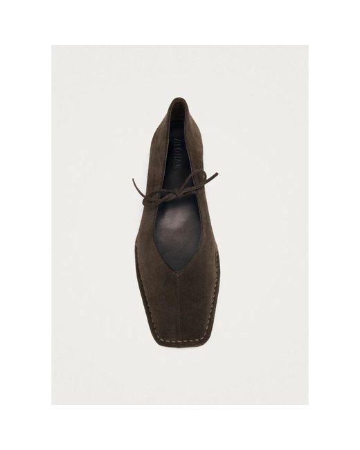 Alohas Black Ballerinas