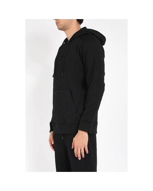 HUGO Black Hoodies for men