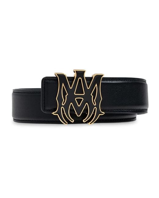 Amiri Black Belts for men