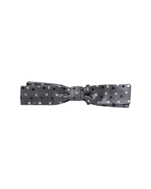 Dolce & Gabbana Gray Bow Ties for men