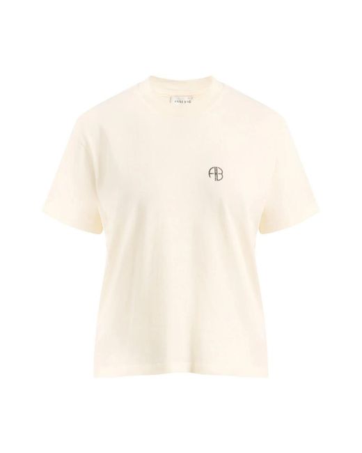 Anine Bing Natural T-Shirts