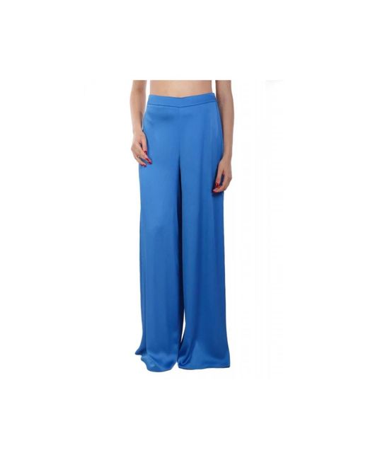 Marella Broeken ,Blauw ,Wijde Broeken in het Blue