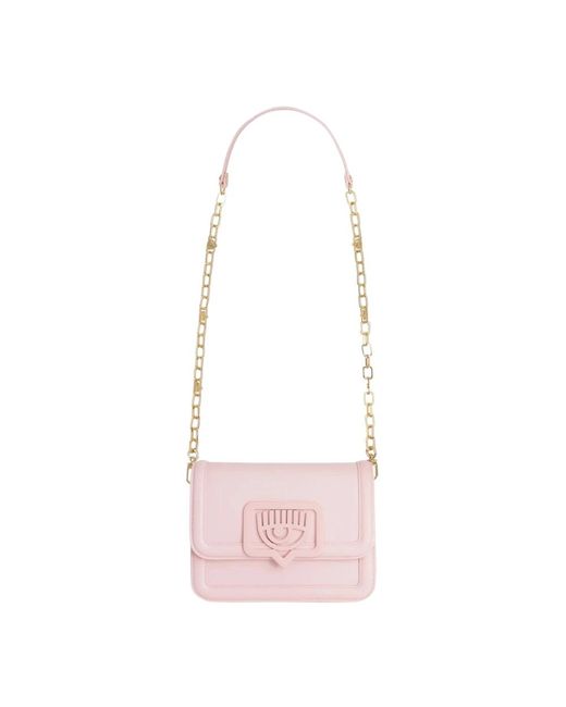 Bolso De Hombro Eye Like Estilo Chanel, Mujer, Talla Chiara Ferragni de color Pink