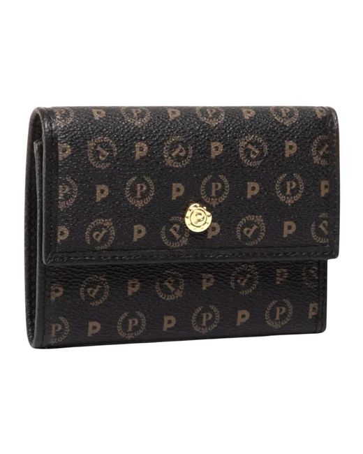 Pollini Black Heritage Wallet