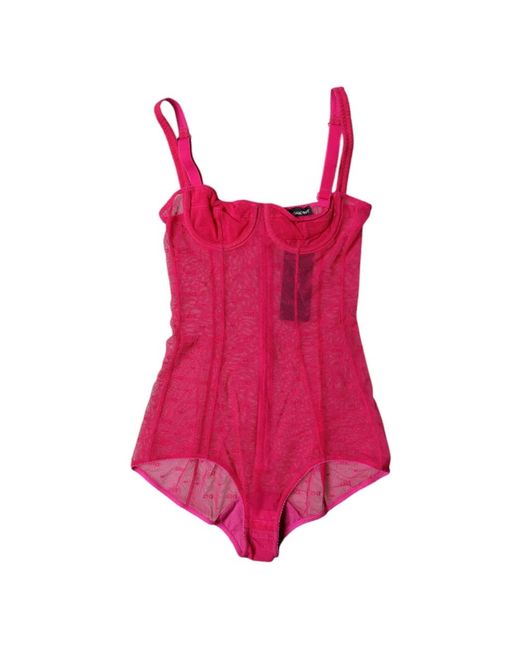 One-Piece Dolce & Gabbana en coloris Red