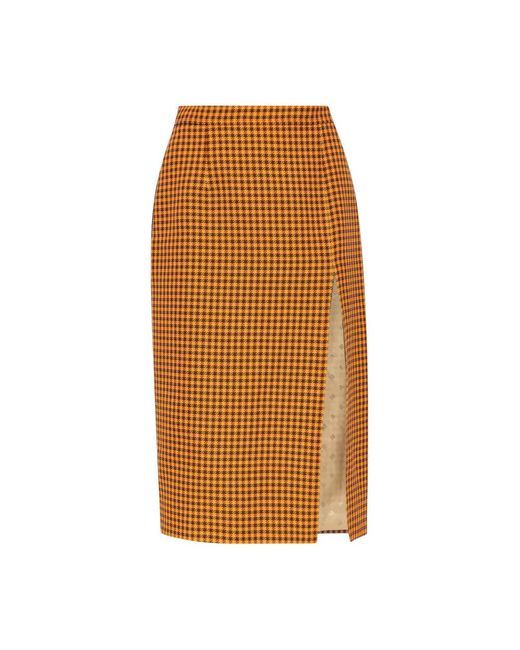Marni Brown Midi Skirts