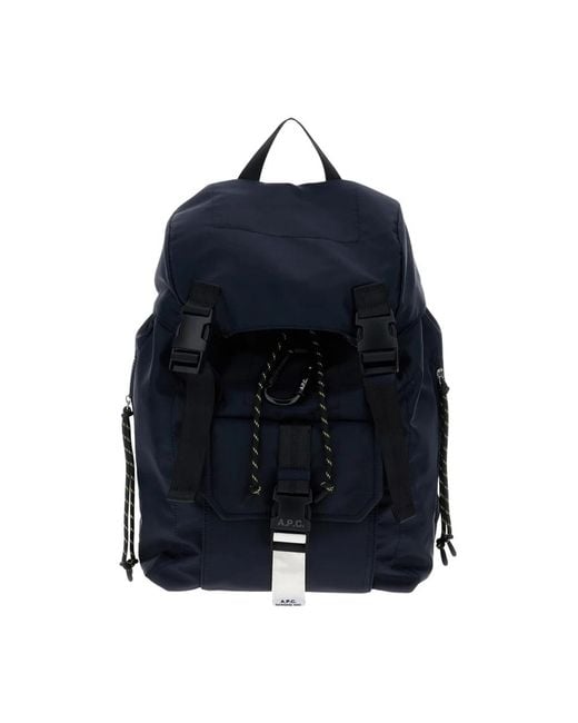 A.P.C. Blue Backpacks for men
