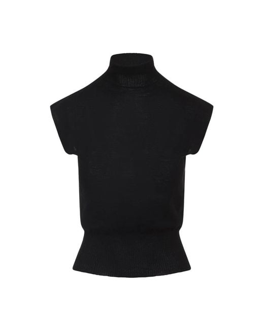 Rick Owens Sleeveless Tops in het Black