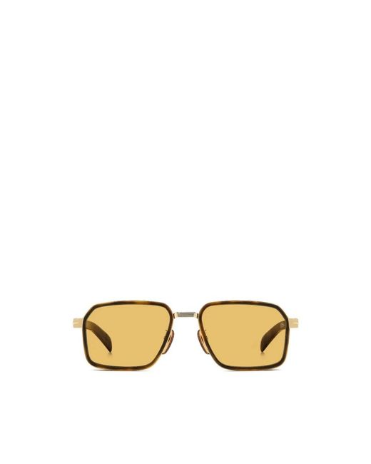 David Beckham Metallic Sunglasses