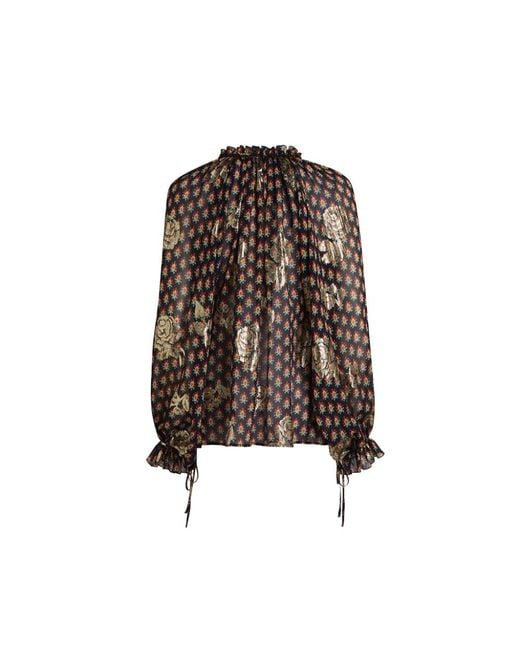Etro Brown Blouses