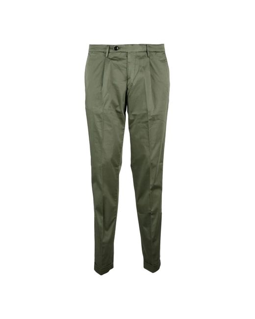 Michael Coal Green Chinos for men