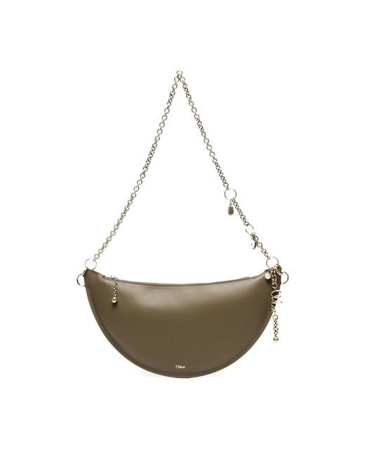 Chloé Shoulder Bags in het Metallic