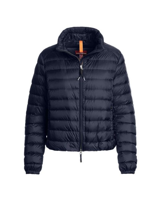 Parajumpers Jassen ,Blauw ,Leer Jassen Blauw in het Blue