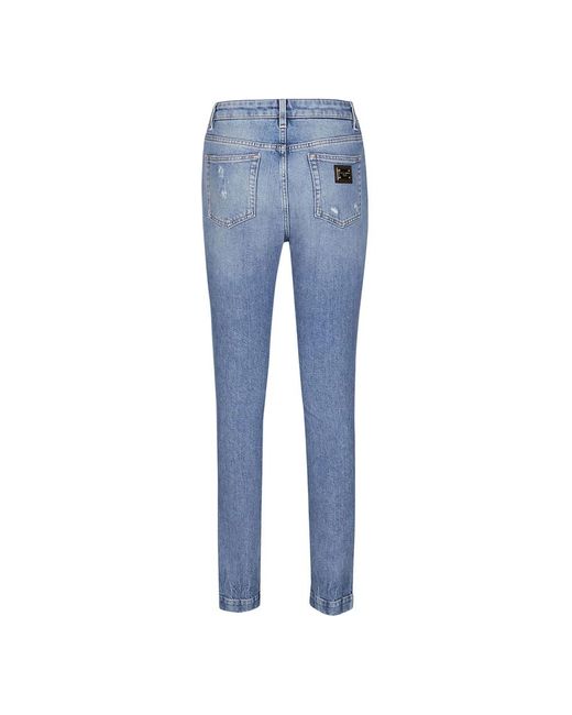 Jeans > skinny jeans Dolce & Gabbana en coloris Blue