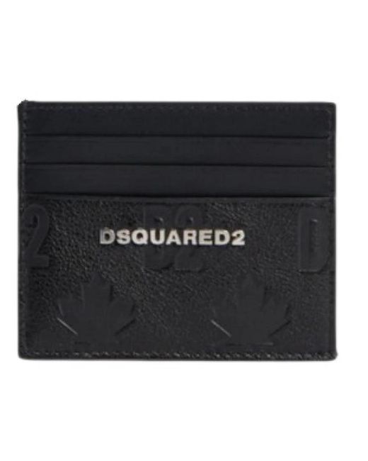 DSquared² Kartenetui in Black für Herren