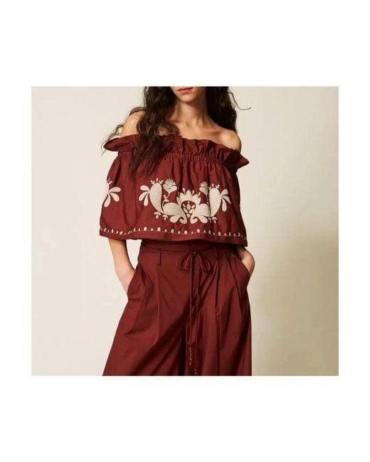 Twinset Red Blouses