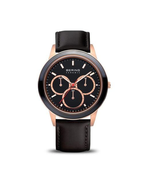 Watches Bering de color Black