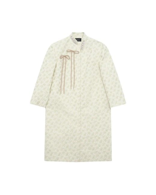 Simone Rocha Natural Shirt Dresses