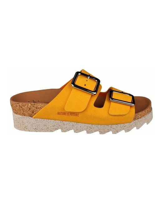 Flat sandals Mephisto de color Yellow