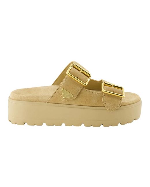 Sliders Prada de color Yellow