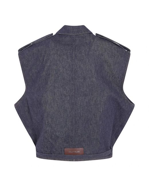 Vests Courreges de color Blue