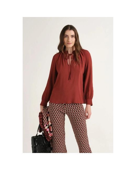 Blouses Maliparmi en coloris Red