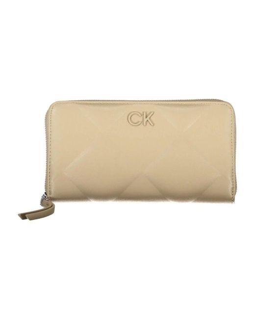 Wallets & Cardholders di Calvin Klein in Natural