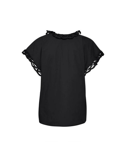 Karen By Simonsen Black Blouses