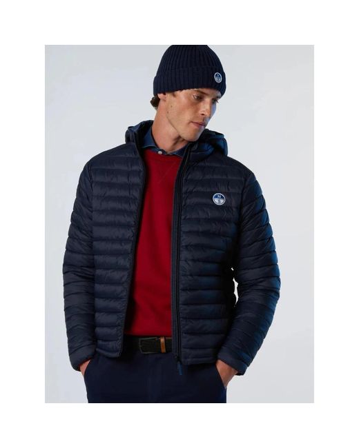 North Sails Jassen ,Blauw ,Polyester Zephyr Jacket in het Blue voor heren