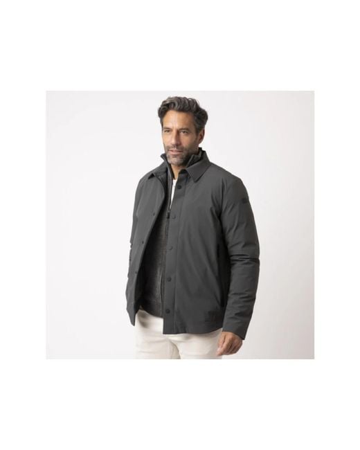 Winter Jackets Rrd de hombre de color Black