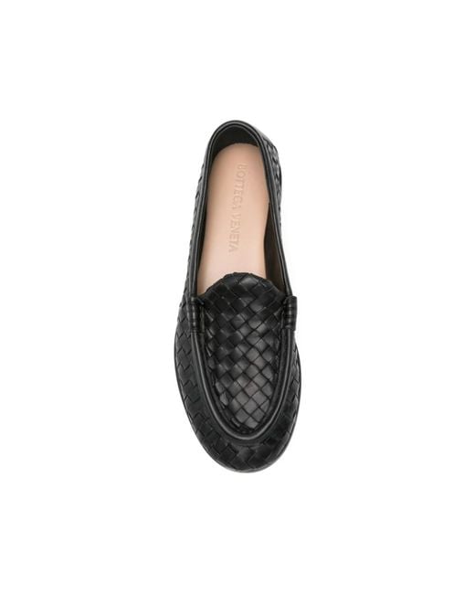 Bottega Veneta Black Loafers