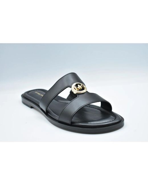Michael Kors Blue Sliders