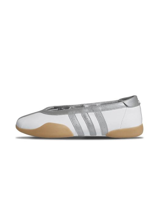 Adidas White Ballerinas