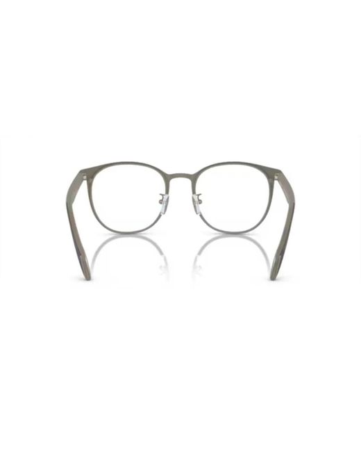 Emporio Armani Metallic Glasses