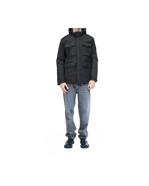 Karl Lagerfeld Blue Winter Jackets for men