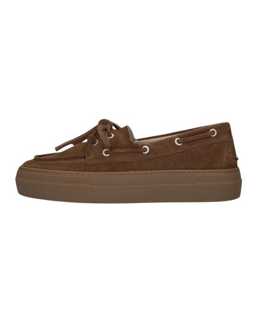 COPENHAGEN Brown Boat Shoes