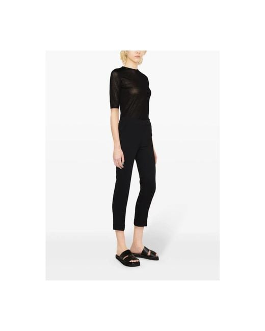 Etro Black Cropped Trousers
