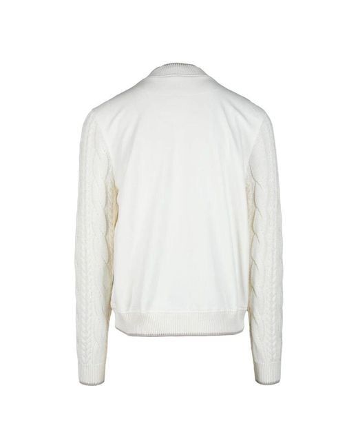 Eleventy White Cardigans for men