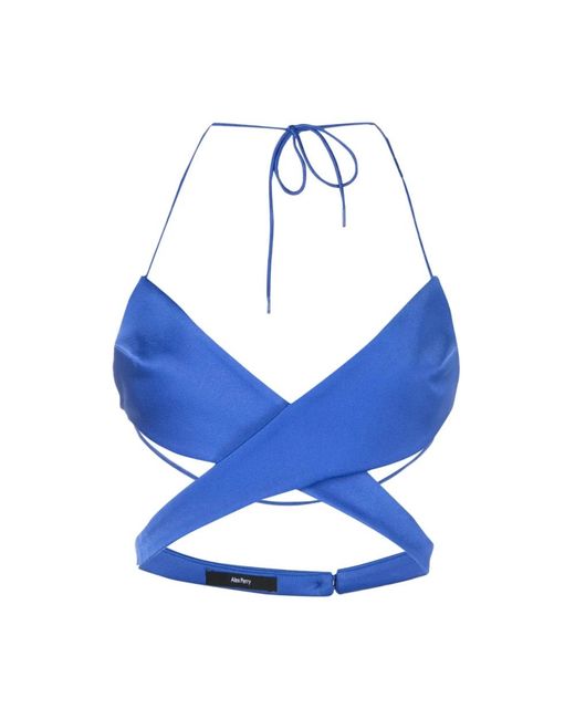 Alex Perry Blue Sleeveless Tops