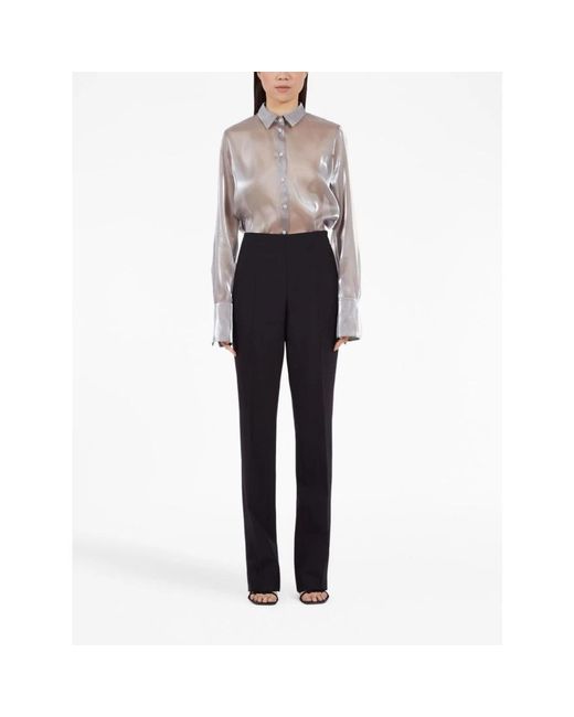 Ferragamo Black Slim-Fit Trousers