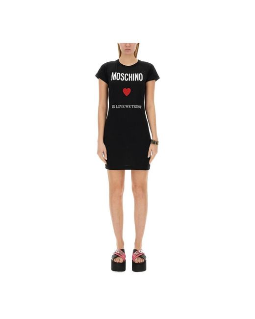 Moschino Black Short Dresses