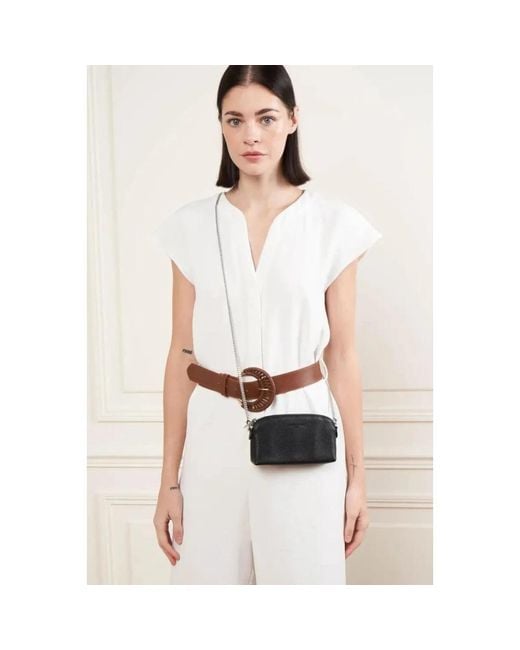 Lancaster Black Cross Body Bags