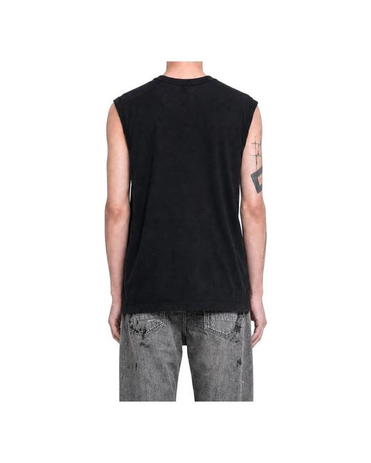 James Perse La Muscle Tank in het Black voor heren