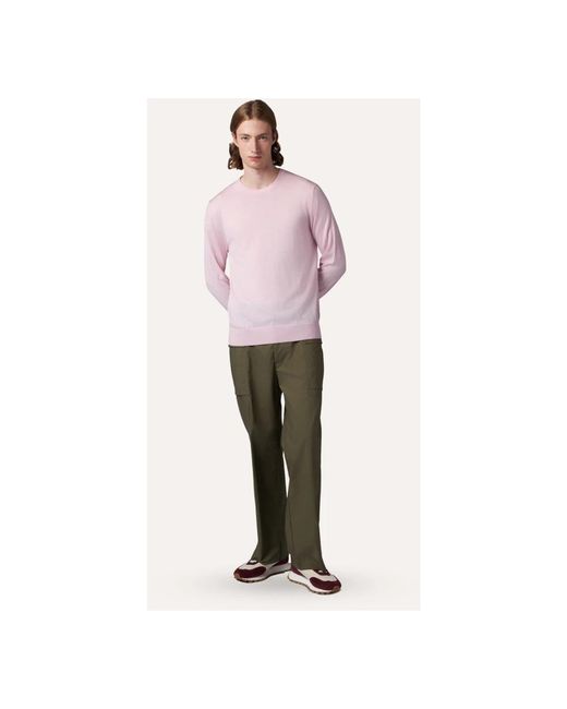 Ballantyne Pink Round-Neck Knitwear for men