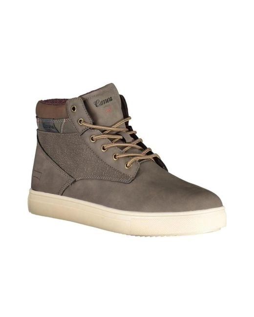 Carrera Gray Lace-Up Boots for men